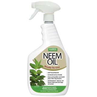 Harris Neem Oil Spray for Indoor and Outdoor Plants, Cold Pressed Ready to Use, 32oz