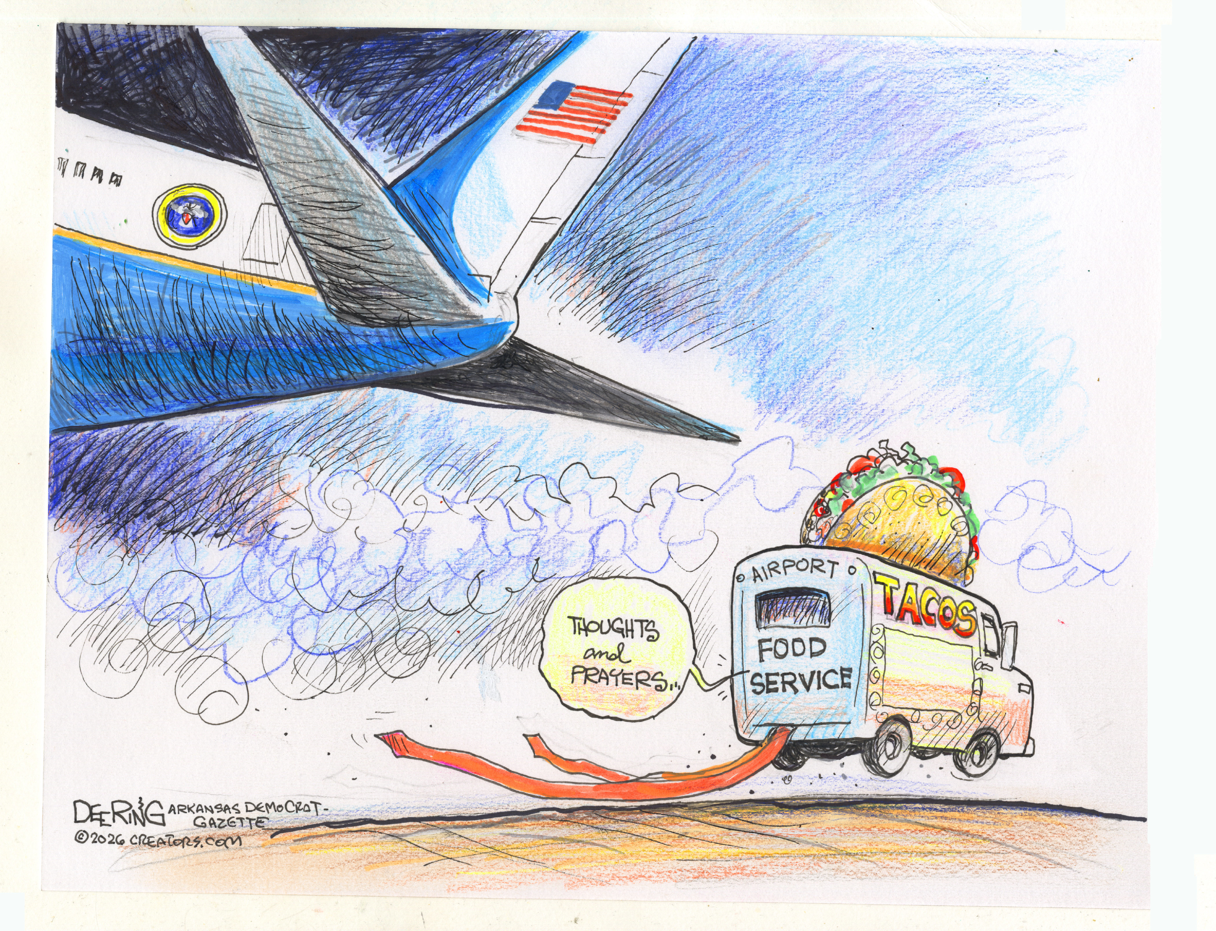 Political cartoon
