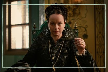 Samantha Morton as The Serpent Queen on Starzplay