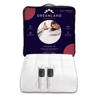 Dreamland Snowed In Organic Cotton Electric Blanket