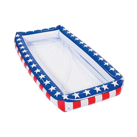 Fun Express Inflatable Patriotic Buffet Decoration