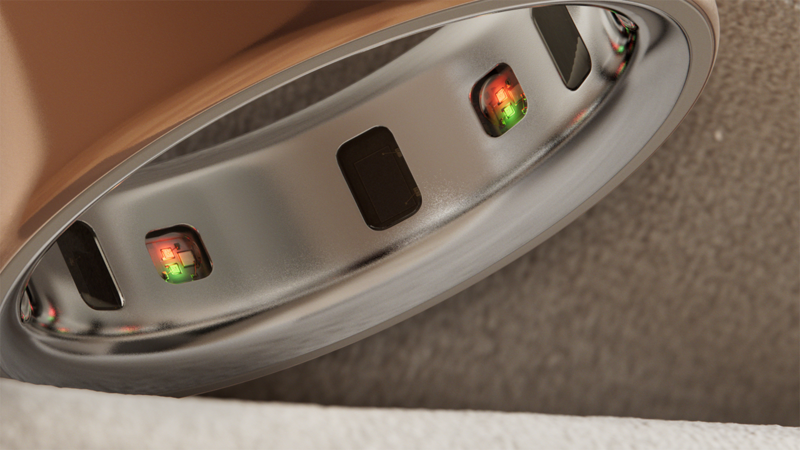 Oura Ring 4 detail shot