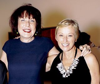 Artists Marilyn Minter and Cindy Sherman