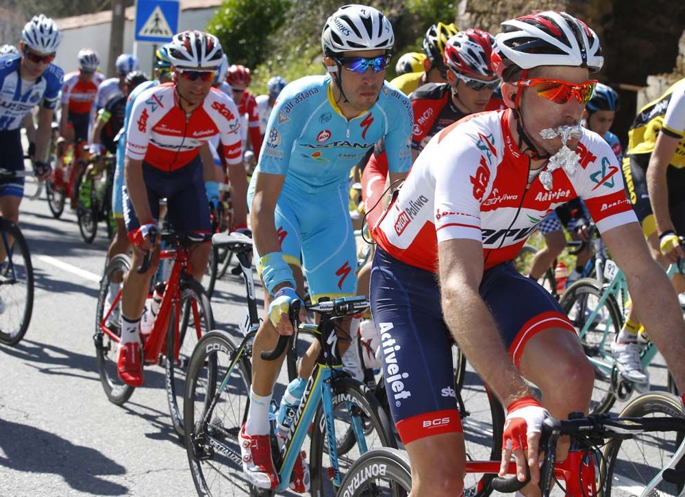 Fabio Aru (Astana) enjoyed a quiet day in the peloton
