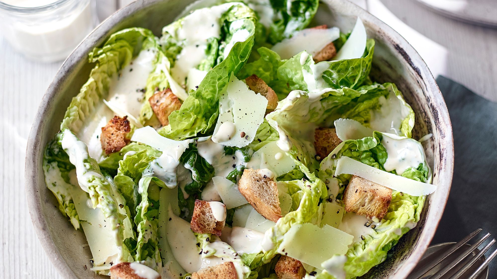  Creamy chicken caesar salad recipe 