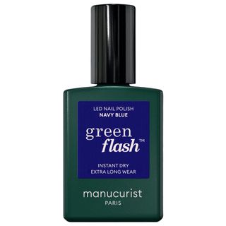 Manucurist Green Flash LED Gel Polish in Navy Blue