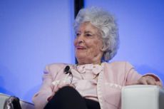 Annie Glenn is pictured at a celebration dinner at The Ohio State University honoring the 50th anniversary of John Glenn's historic flight aboard Friendship 7, on Feb. 20, 2012, in Columbus, Ohio.