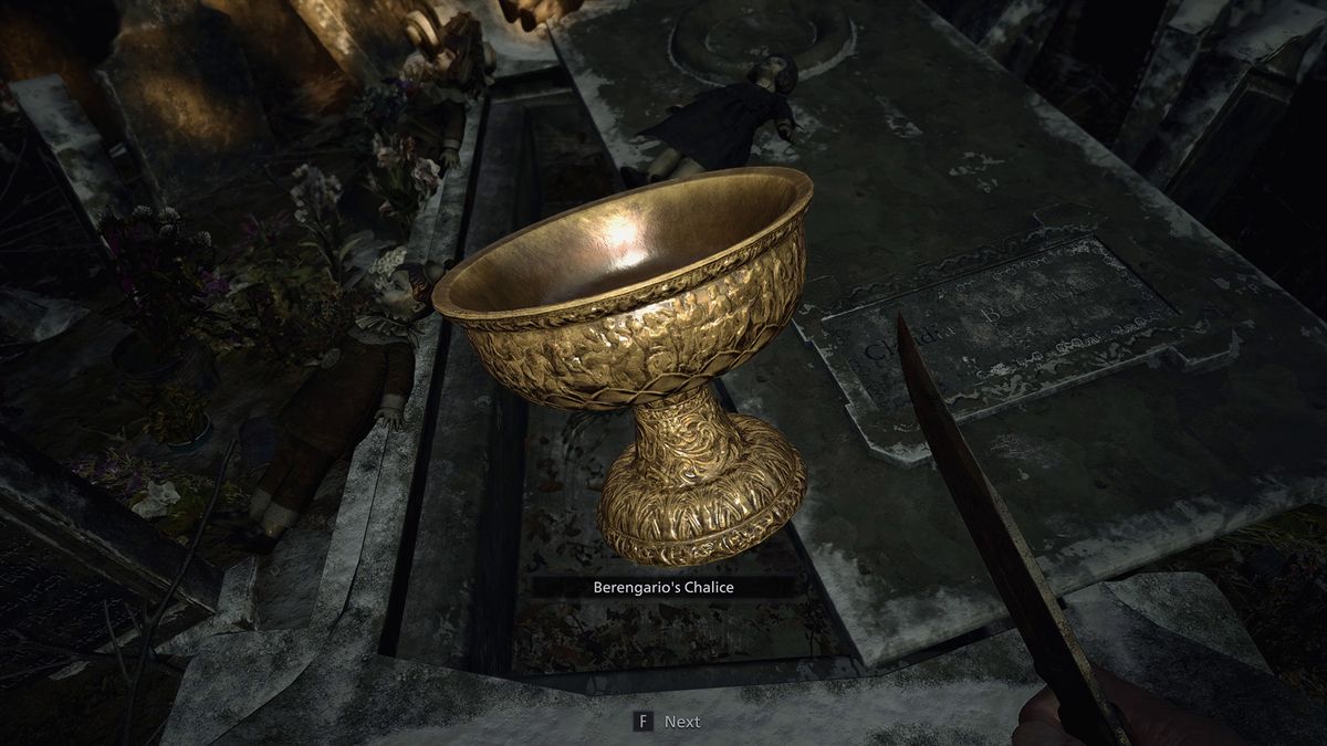 Resident Evil Village Beneviento grave