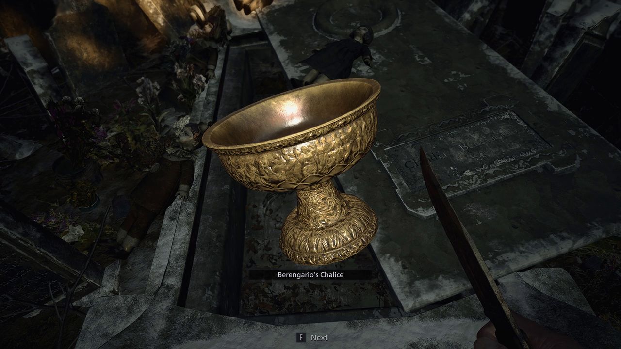 Resident Evil Village Beneviento grave