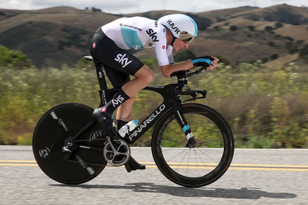 Team Sky's Tao Geoghegan Hart rode well to finish third on stage 4 of the 2018 Tour of California