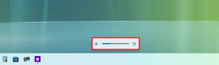 Windows 11 new volume indicator