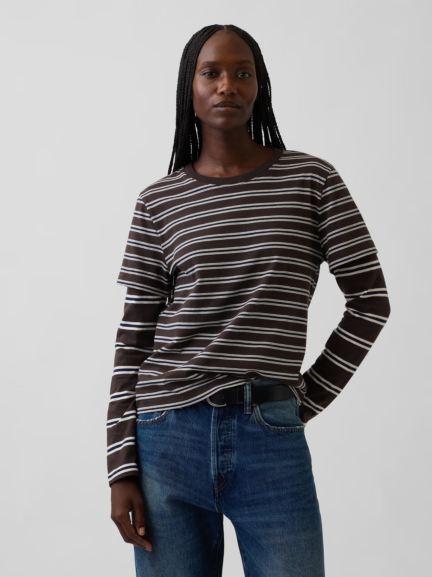 Gap, Organic Cotton Vintagesoft Double-Layer T-Shirt