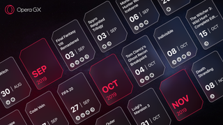 Opera GX release calendar