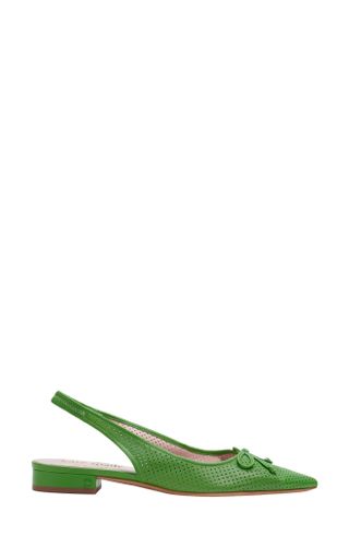 Kate spade veronica slingback flat in green 