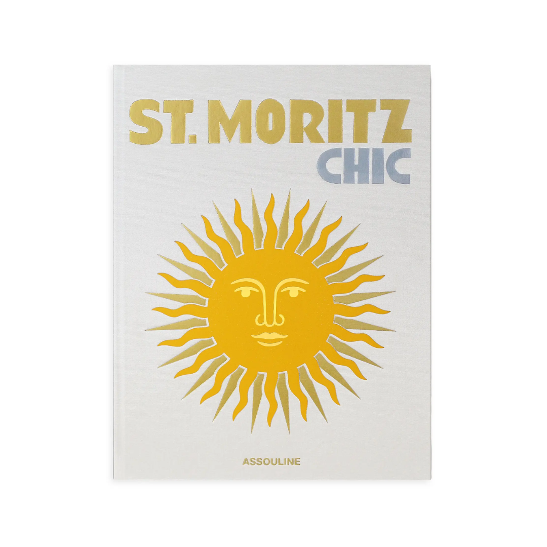 'st. Moritz Chic by Dora Lardelli'' Hardcover Book