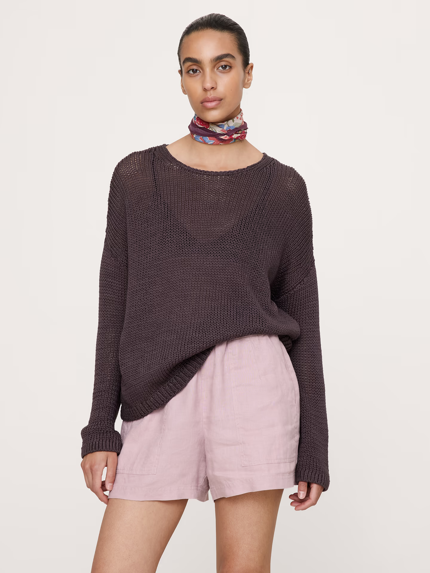 Banana Republic, Coastal Cotton Crew-Neck Sweater