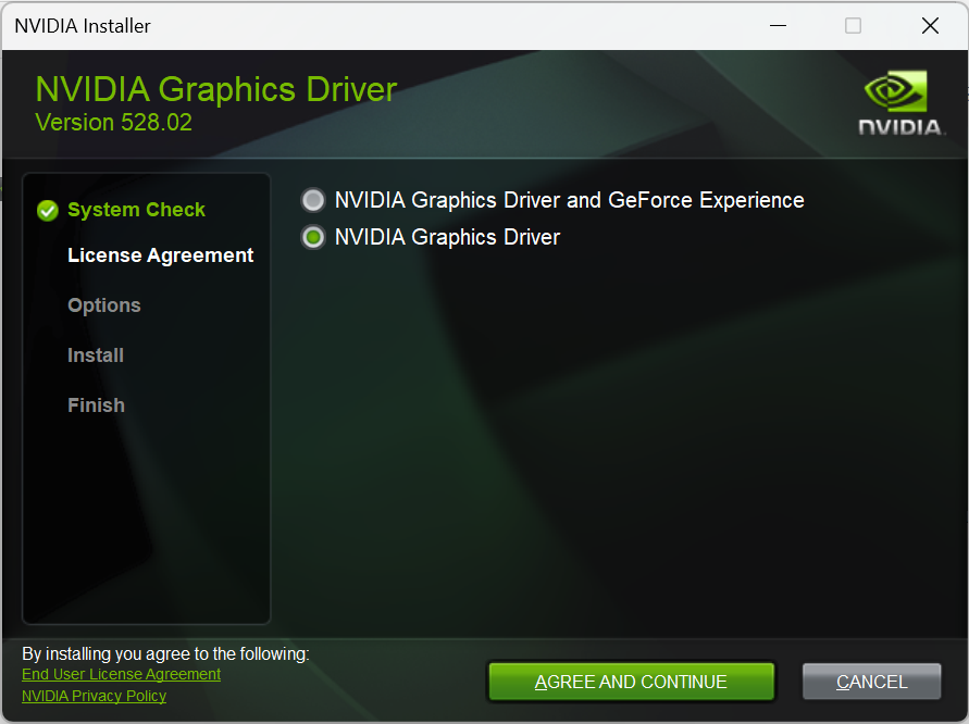 How to update Nvidia drivers