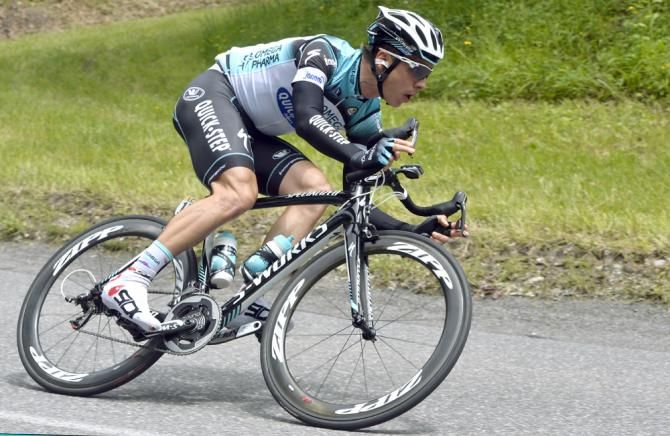 Tony Martin (Omega Pharma QuickStep) went on the attack
