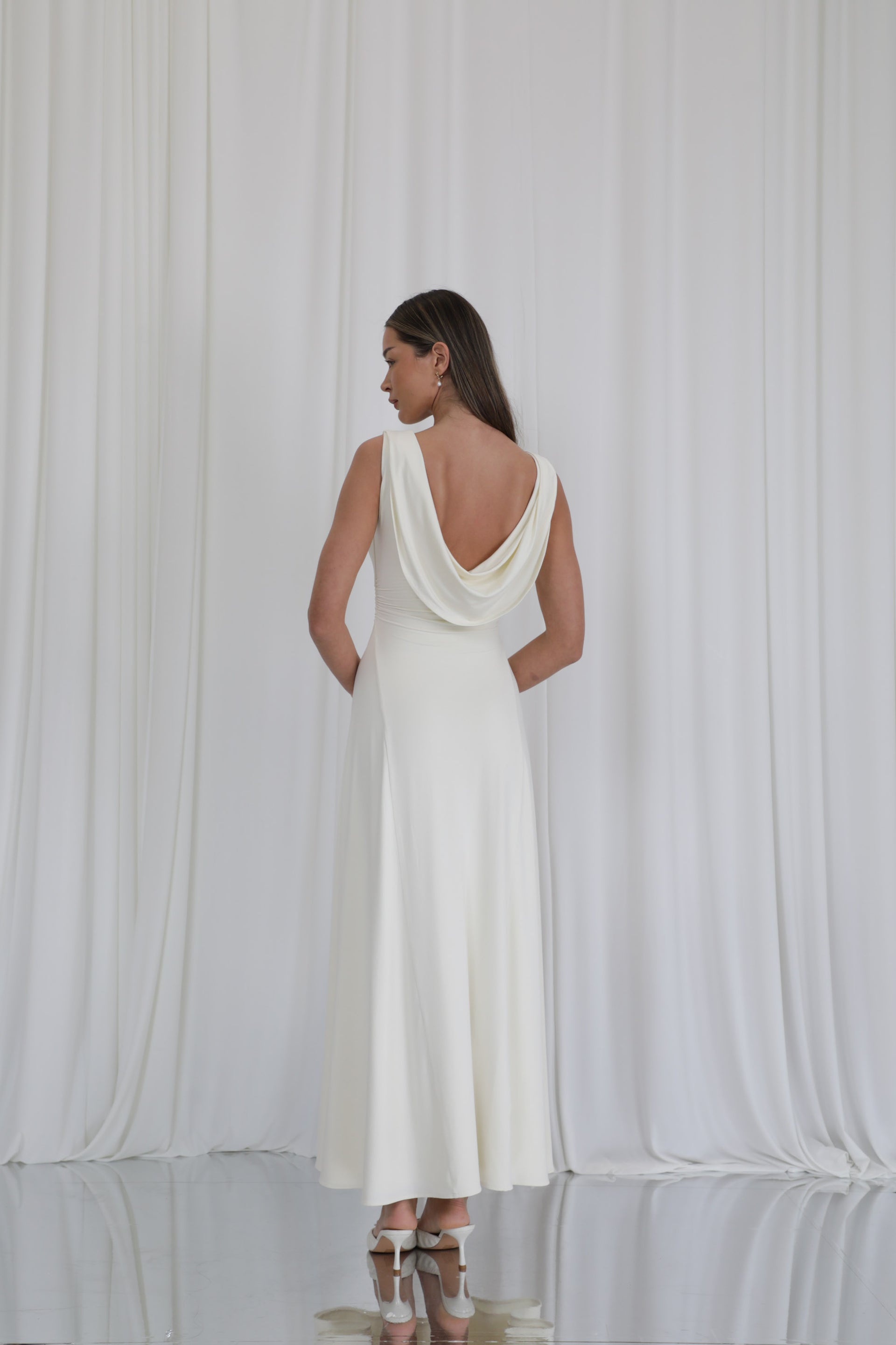 Gaia Dress - Xxs / Vintage Cream