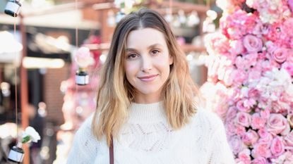 Whitney Port attends the Biossance's Miracle on Melrose at the Melrose Farmer's Market on December 16, 2018