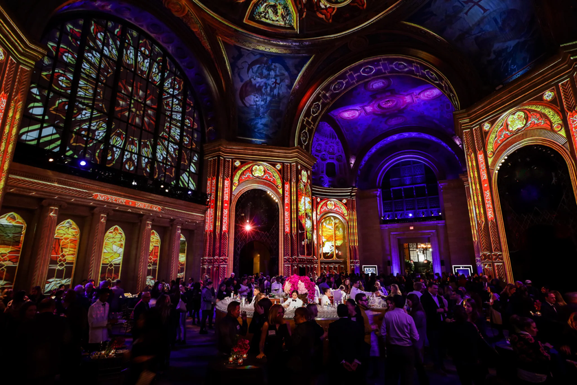 Moment Factory worked with Matrox Video to reimagine a 360° multimedia environment at the iconic New York City landmark, Cipriani 25 Broadway.