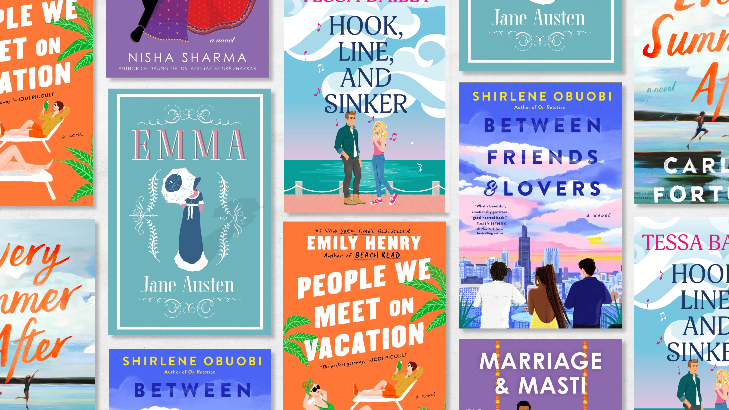 a collage of the best friend to lover books featuring emma between friends and lovers marriage and mast and more