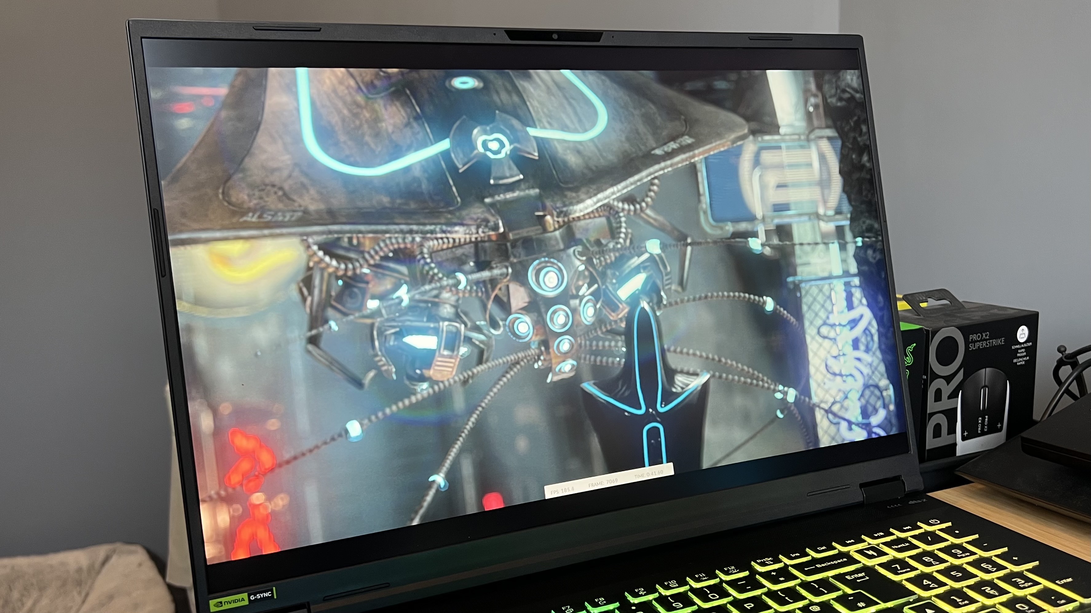 Acer Nitro 18 AI running 3D Mark synthetic benchmark software