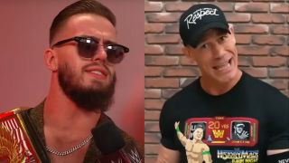 Austin Theory and John Cena In the WWE