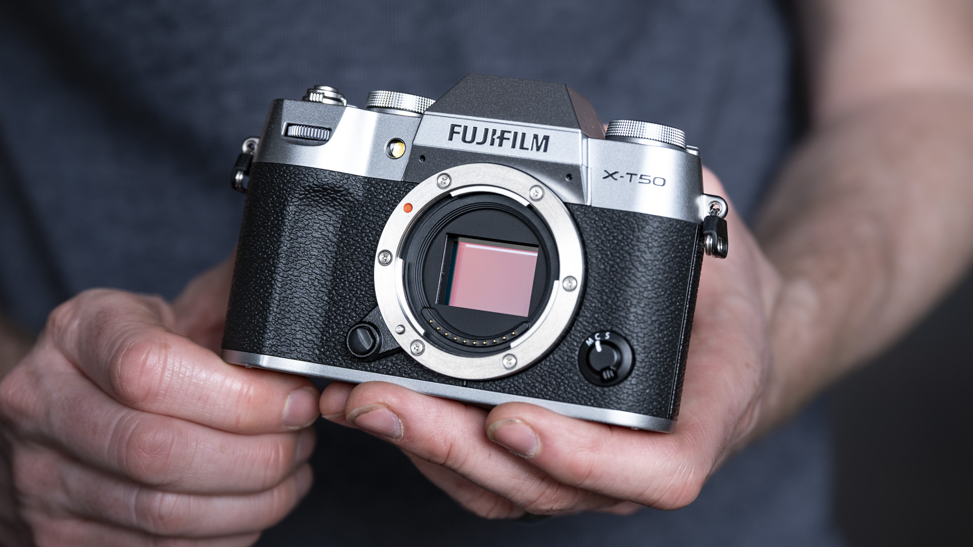 Sensor of the Fujifilm X-T50 camera