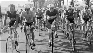 Bahamontes en route to victory in the 1959 Tour de France