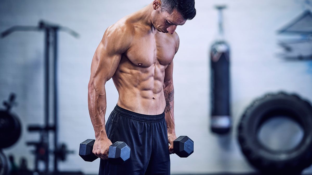 20-Minute Full-Body Dumbbell Workout to Build Muscle All Over