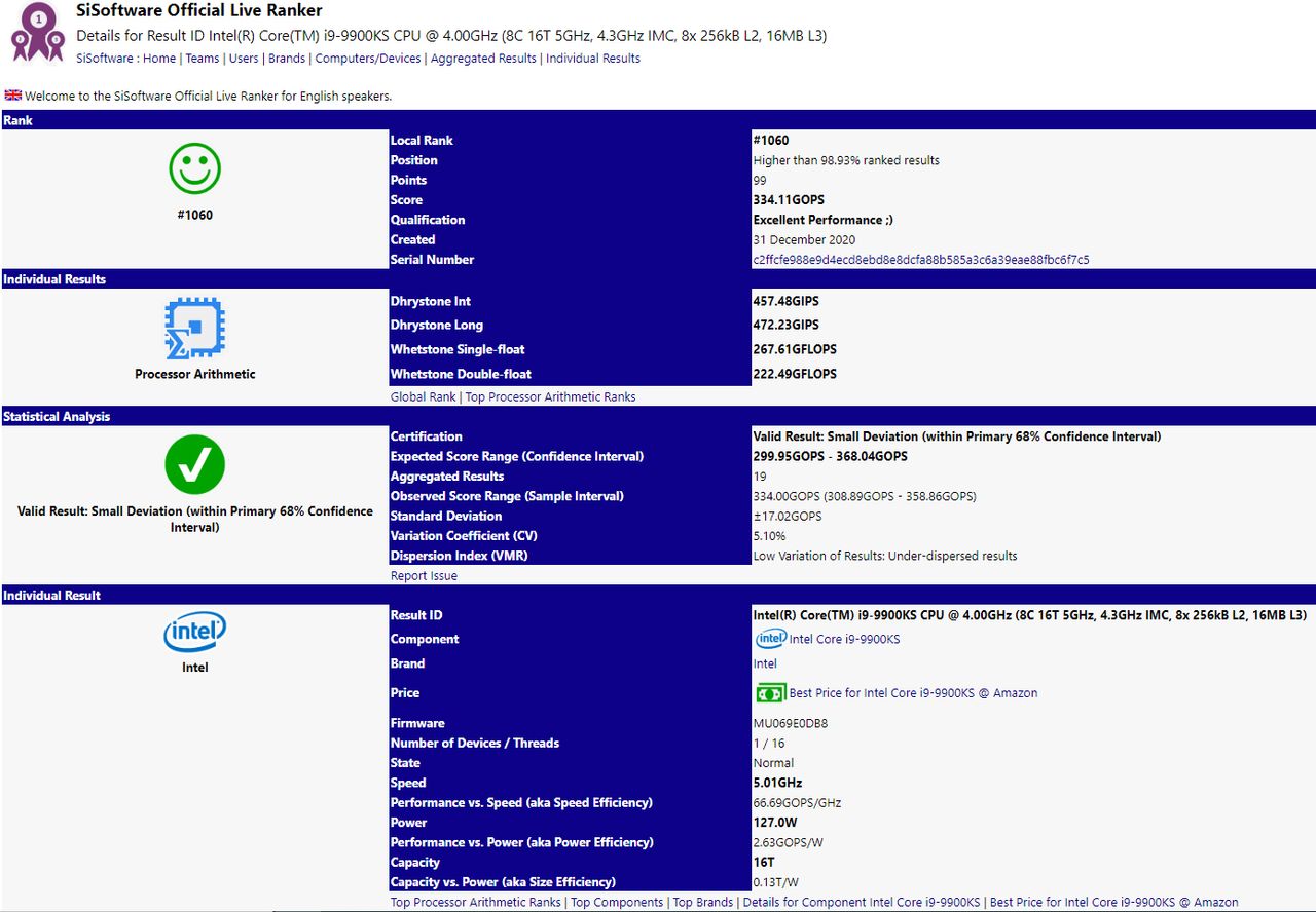 Core i9-9900KS