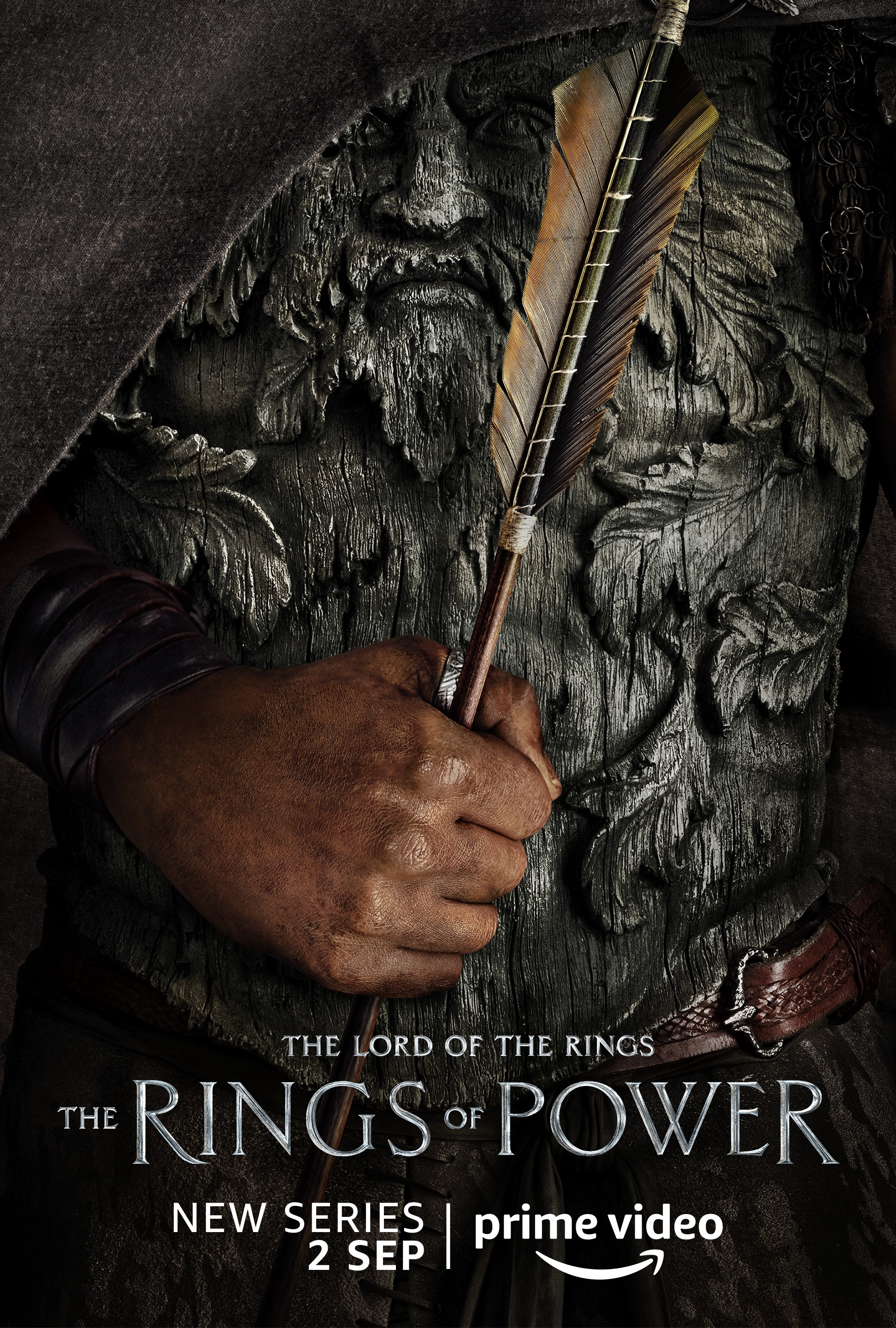 An archer character poster for Lord of the Rings: The Rings of Power