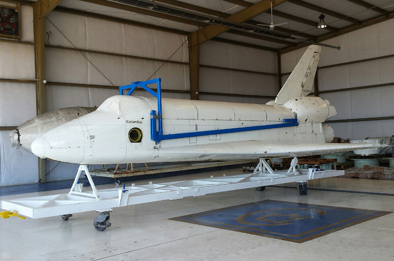 Quarter-Scale Space Shuttle Model 1