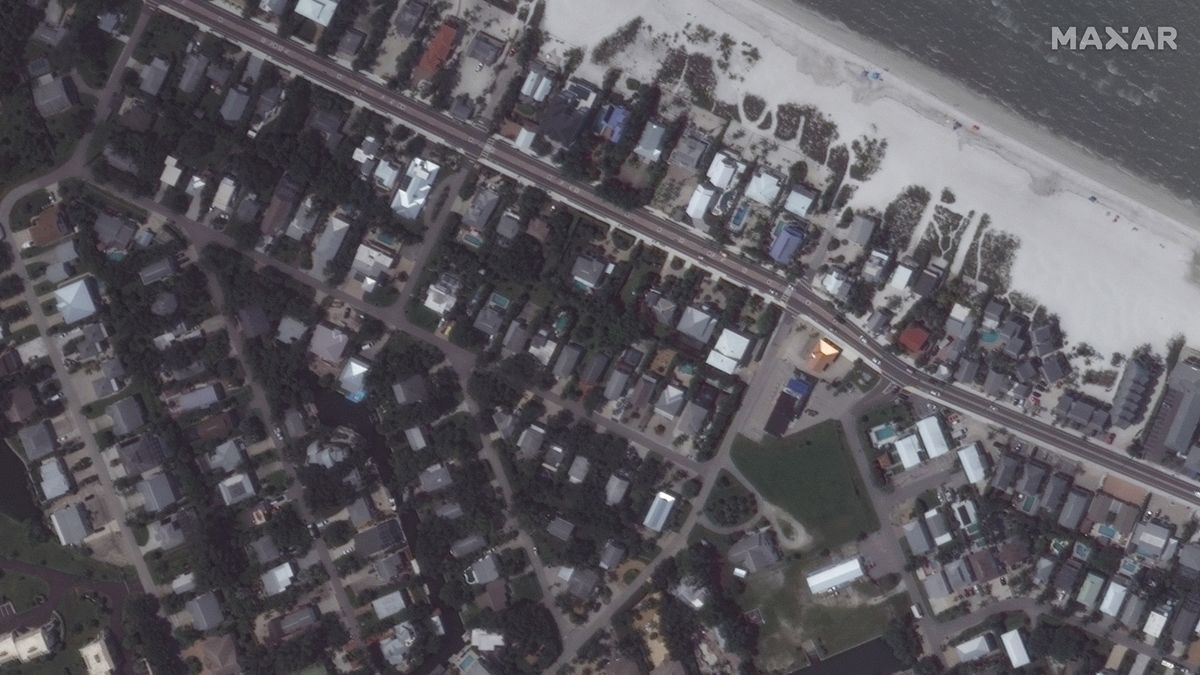 Fort Myers before Hurricane Ian.