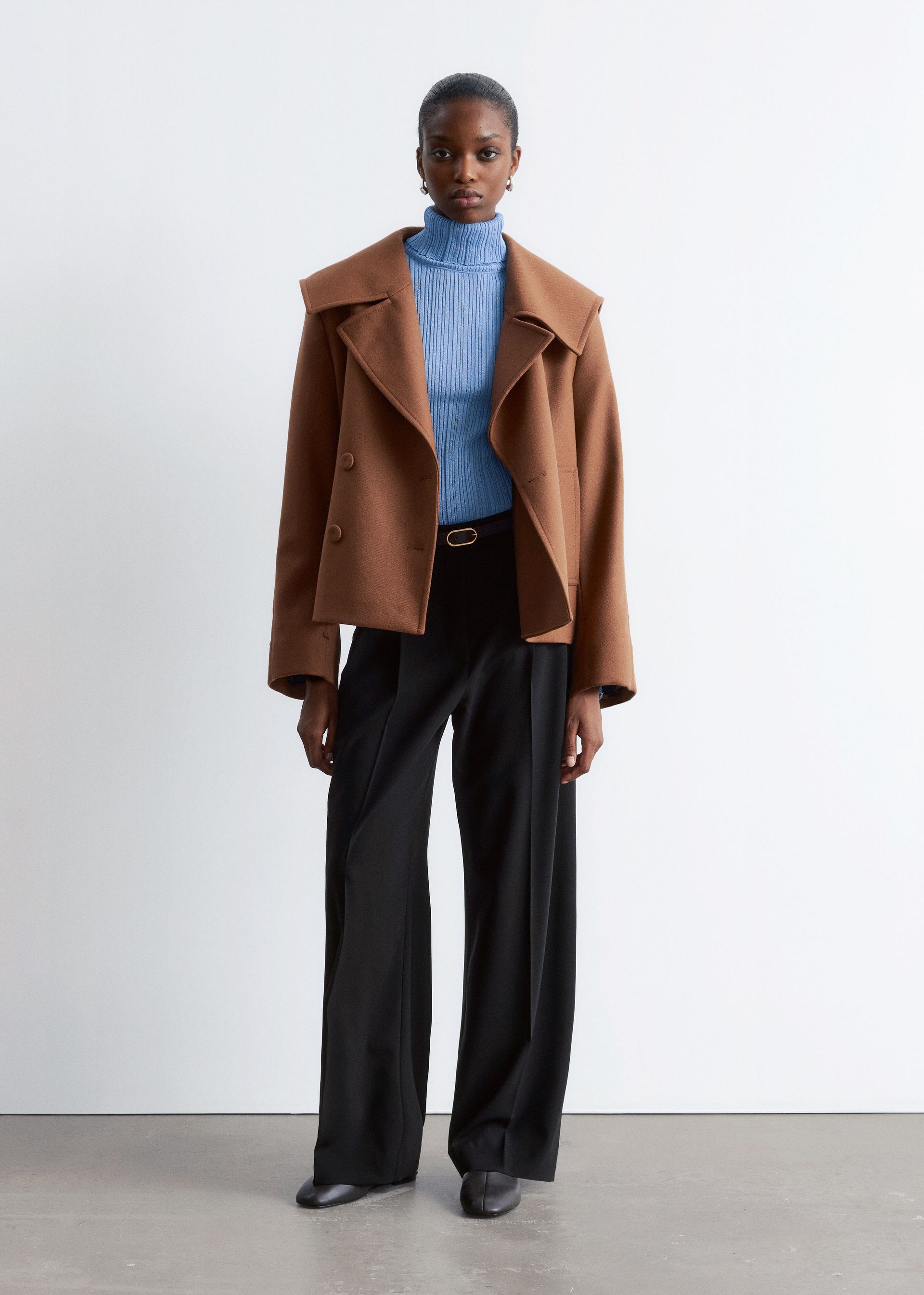 Tailored Wool Trousers