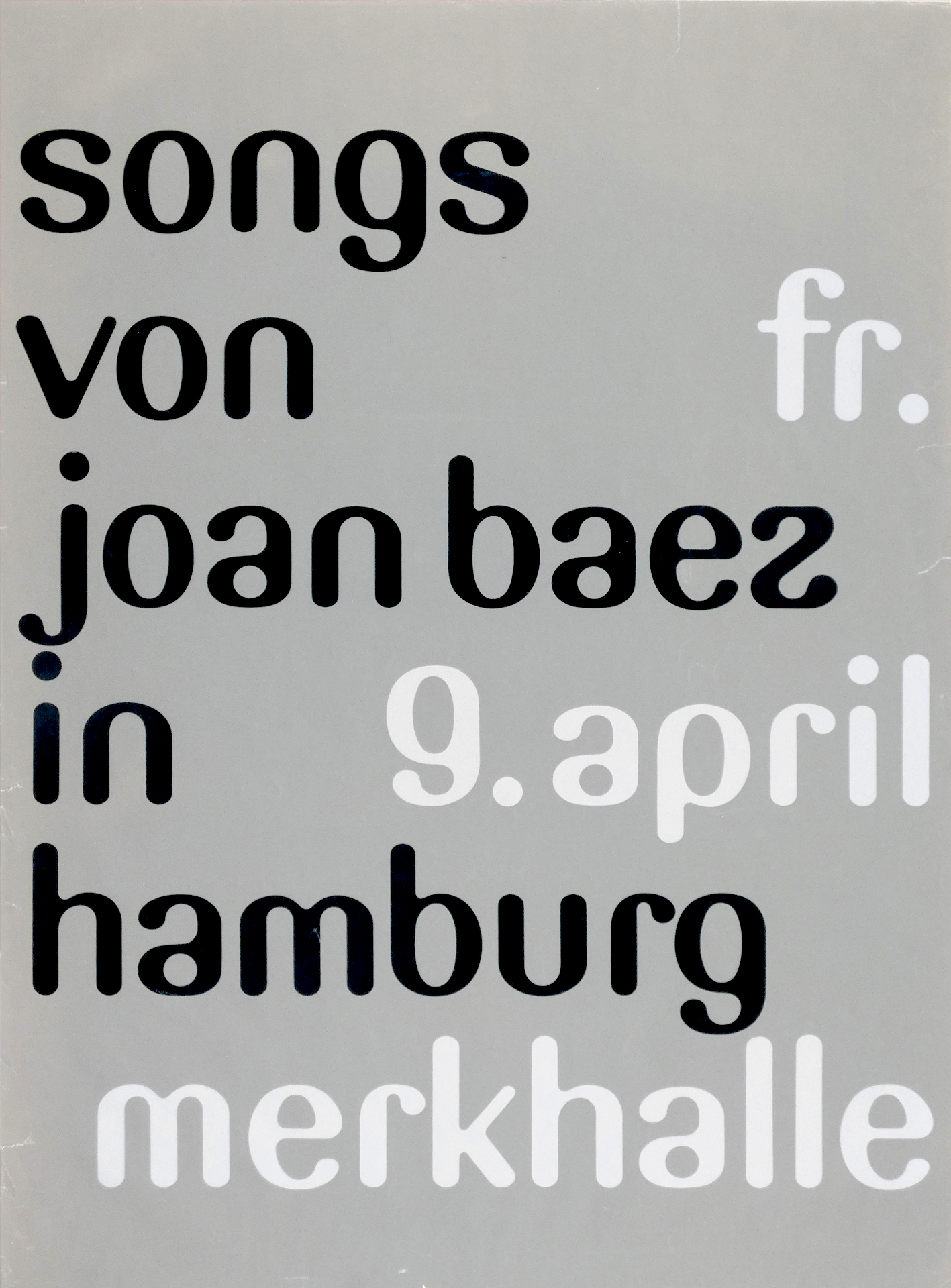 Poster design, from Otl Aicher: The Legacy Archive