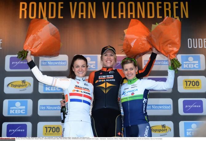 The 2014 podium