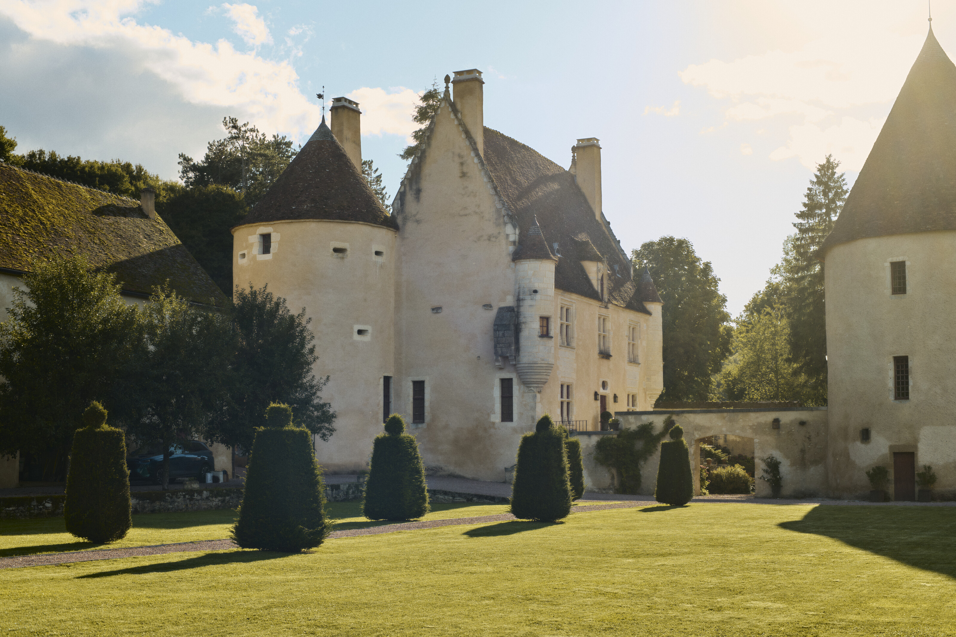 Chateau de Corbelin kitchen