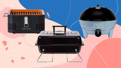 The best portable BBQs on Ideal Home style background
