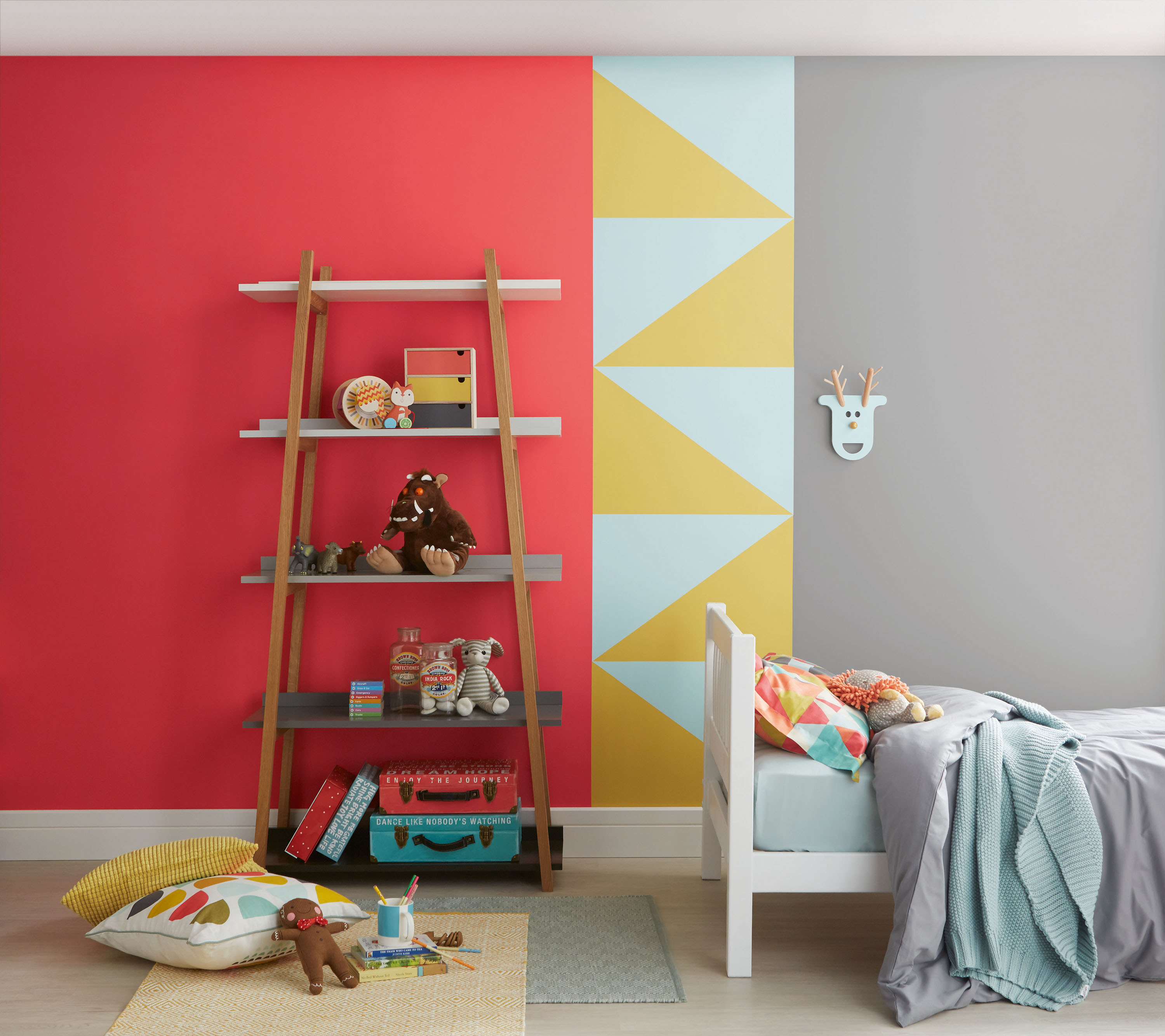 Paint Colour Schemes For Kids Bedrooms 15 Bright Ideas Real Homes