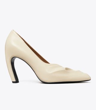 Tory Burch, Sculpted Peep-Toe Pump