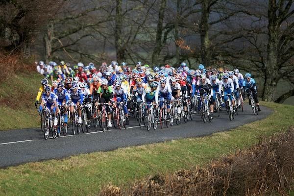 Quick Step and Chavanel defended admirably on another wintry kind of day.