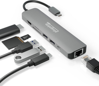 Plugable 7-in-1 USB-C Hub: $39 $31 @ Amazon