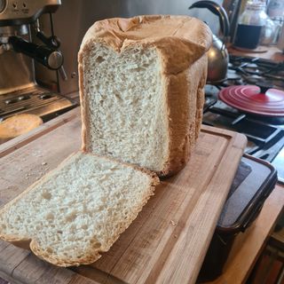 Sliced baked bread made with Judge Electricals Digital Bread Maker