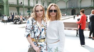 Lily-Rose Depp and Vanessa Paradis