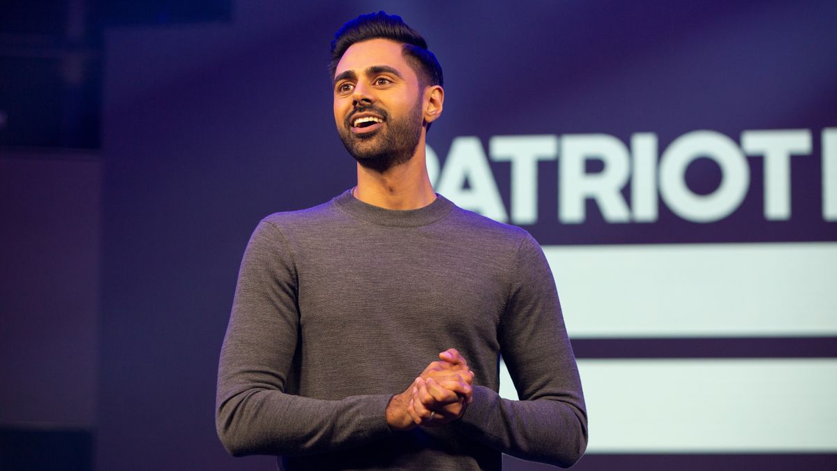 Comedian Hasan Minhaj on &quot;Patriot Act with Hasan Minhaj.&quot;