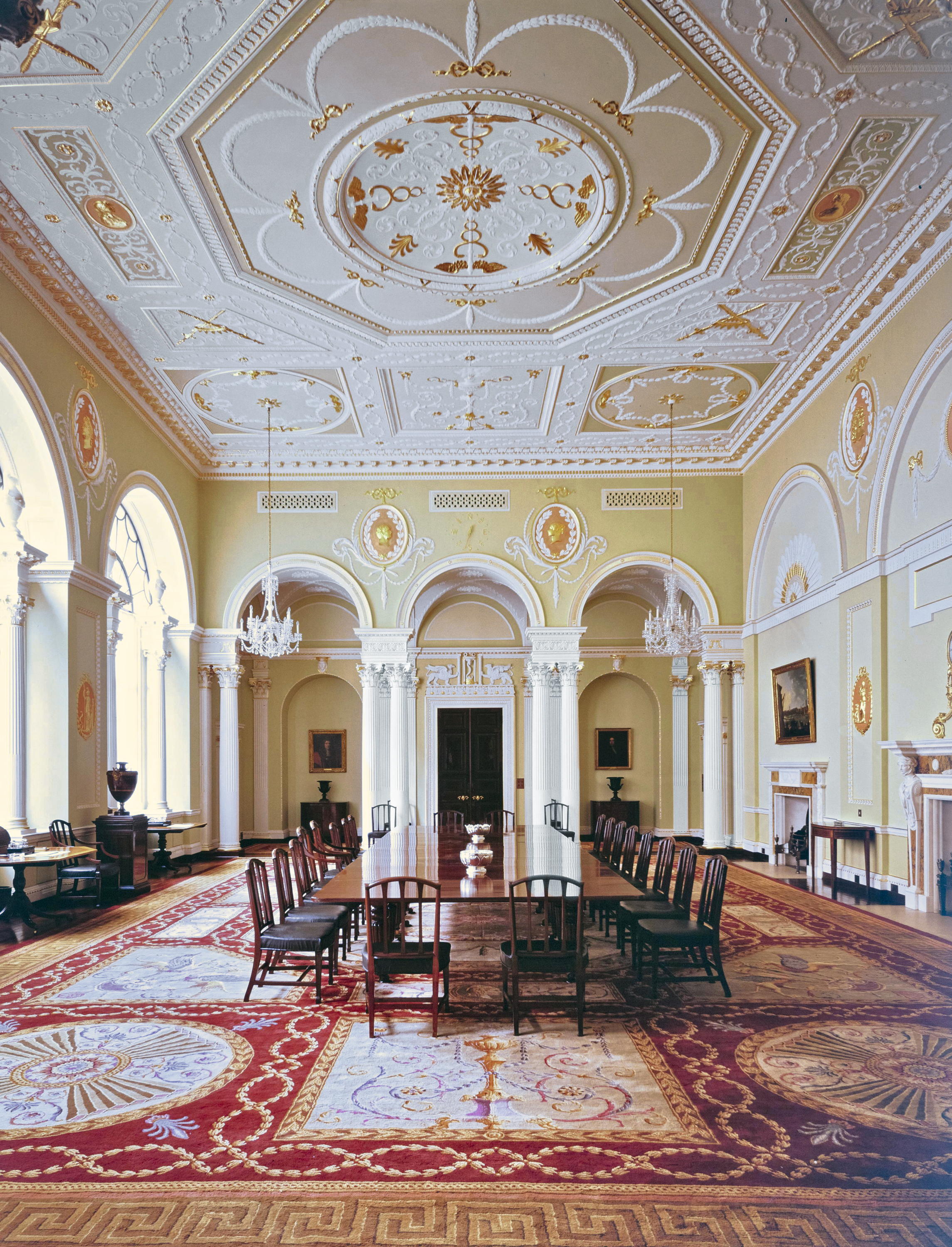 The Bank of England in Threadneedle Street, London