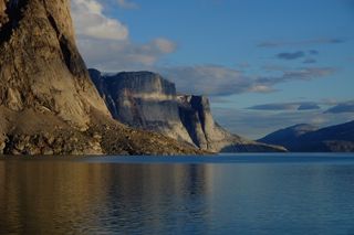 Baffin Island is part of the vast Arctic landscape where seabirds summer...and poop.