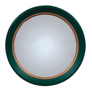 porthole green mirror